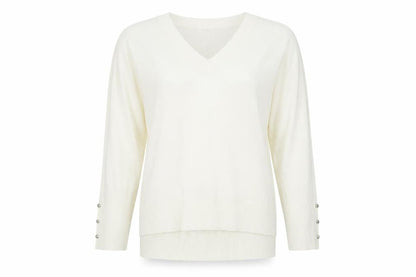 Primark Womens Ivory   Pullover Jumper Size M