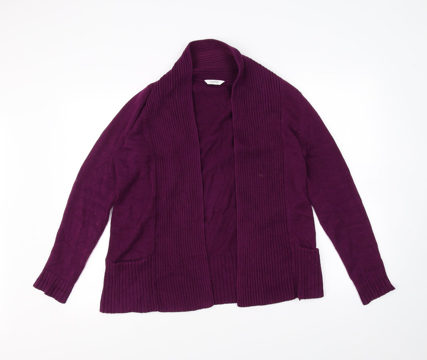 BHS Womens Purple   Cardigan Jumper Size 8