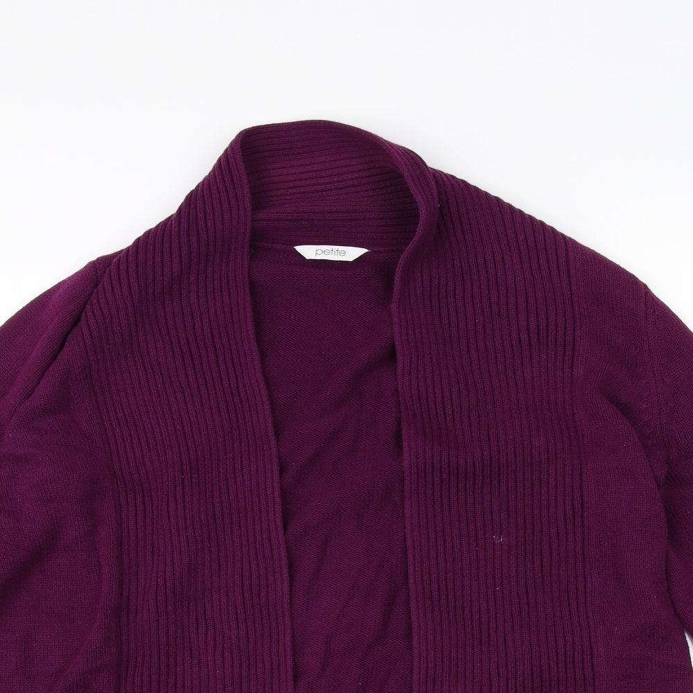 BHS Womens Purple   Cardigan Jumper Size 8