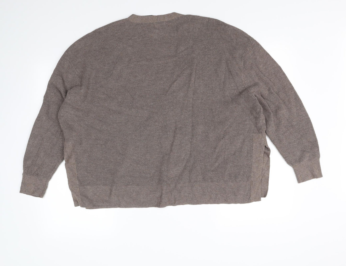 H&M Womens Brown   Cardigan Jumper Size M