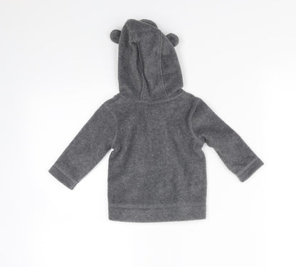 George Baby Grey   Full Zip Jumper Size 0-3 Months