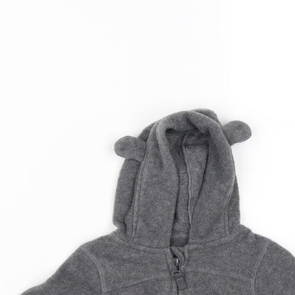 George Baby Grey   Full Zip Jumper Size 0-3 Months
