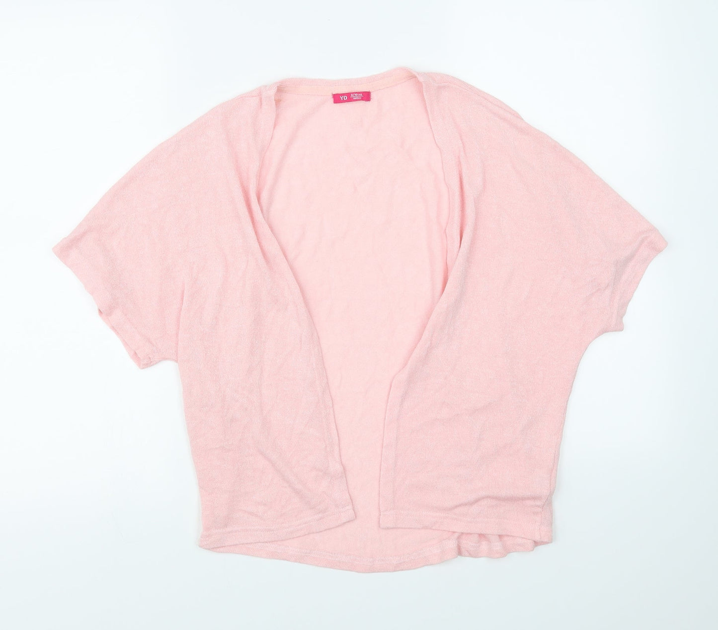yd Girls Pink   Cardigan Jumper Size 9 Years