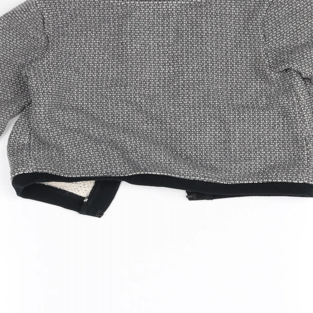 NEXT Girls Grey   Cardigan Jumper Size 6 Years