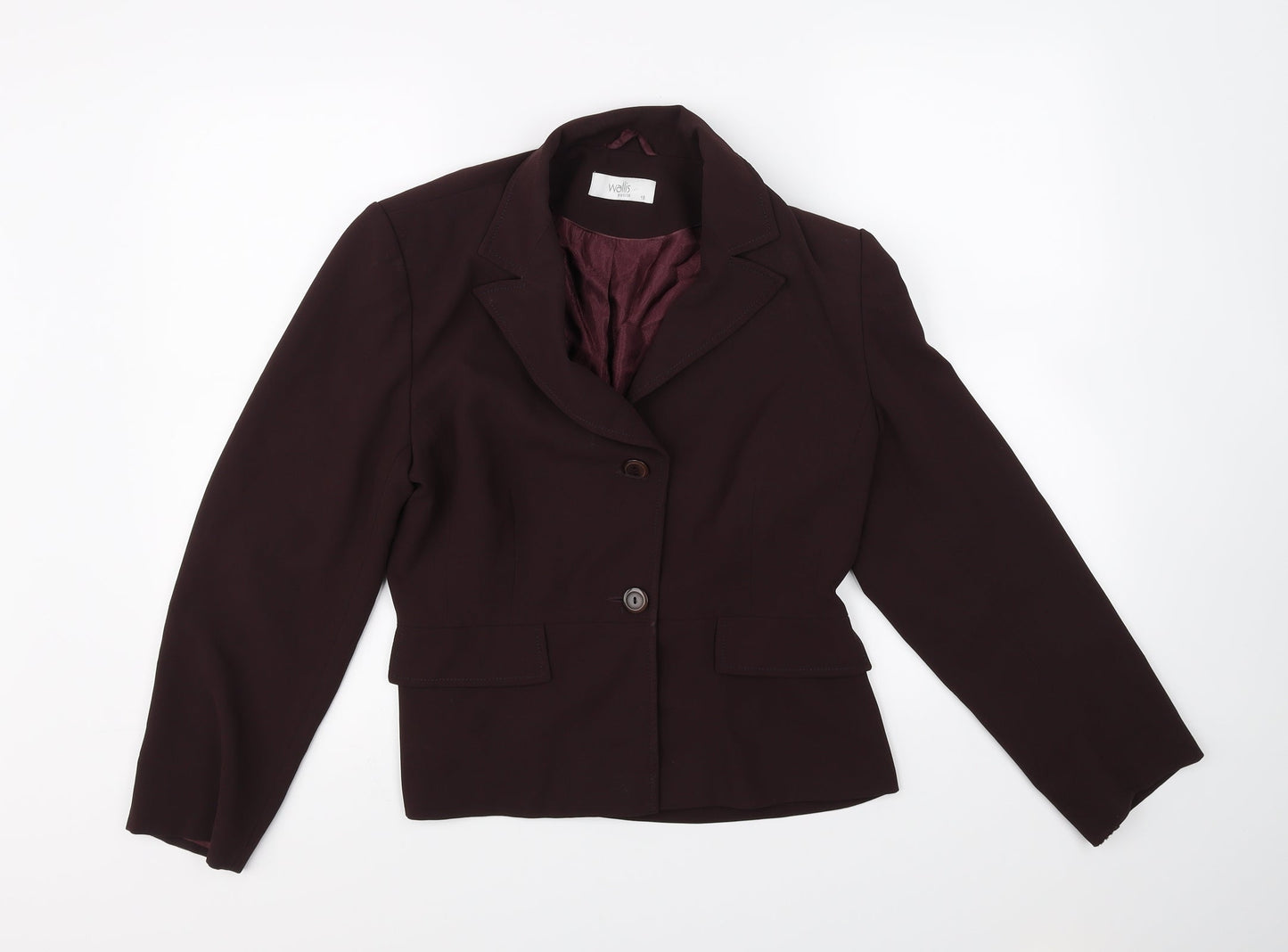 Wallis Womens Brown   Jacket Blazer Size 16