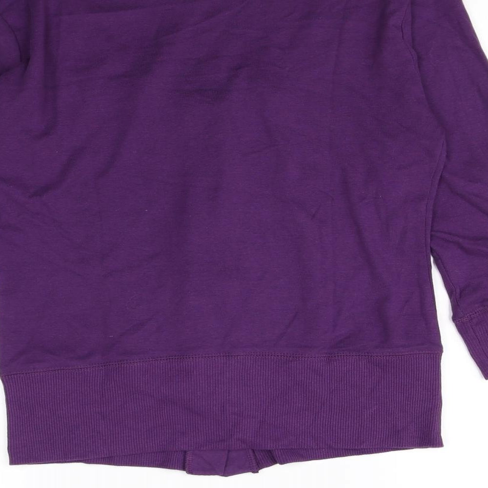 Mk one Womens Purple   Cardigan Jumper Size 12