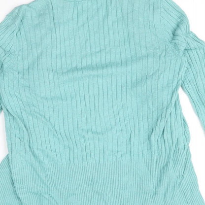 George Womens Green   Cardigan Jumper Size 10