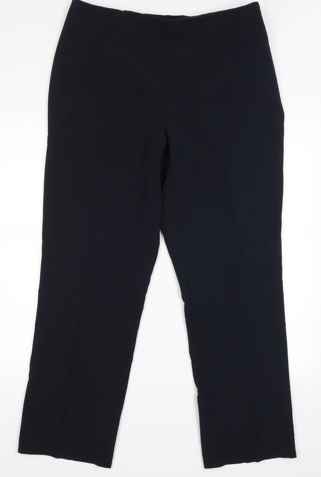 Womens UK Size 16 Marks and Spencer Regular Fit  Blue Trousers