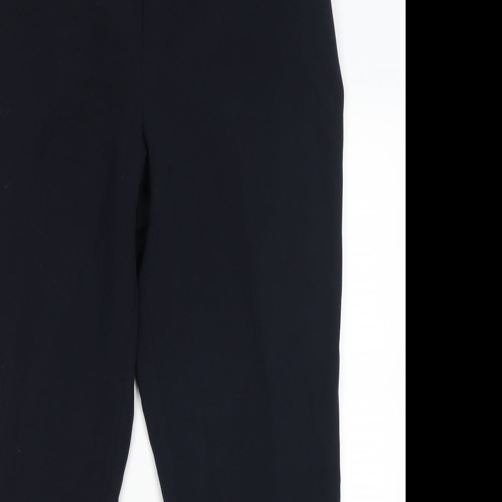 Womens UK Size 16 Marks and Spencer Regular Fit  Blue Trousers