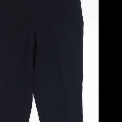 Womens UK Size 16 Marks and Spencer Regular Fit  Blue Trousers