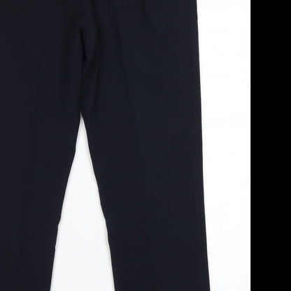 Womens UK Size 16 Marks and Spencer Regular Fit  Blue Trousers