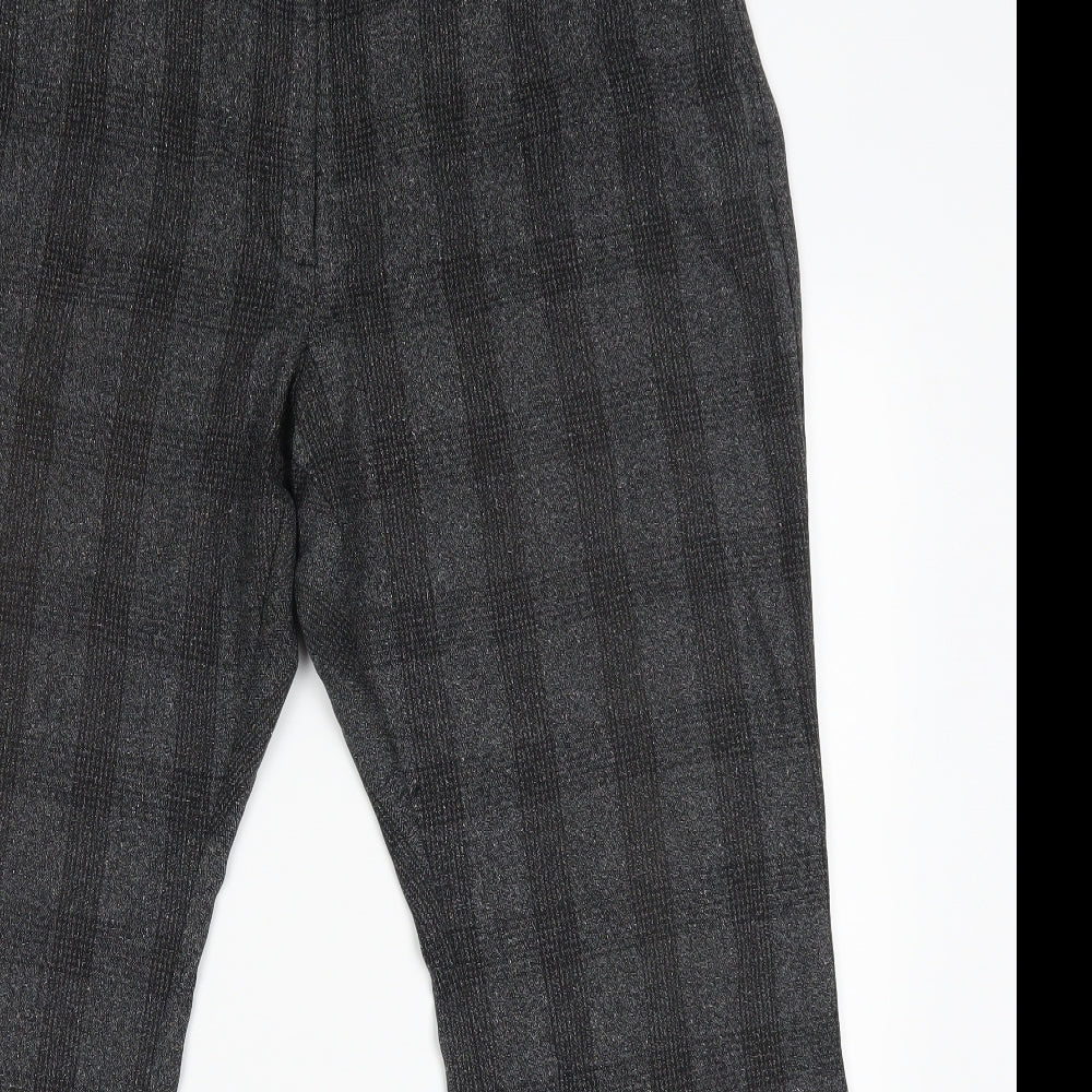Womens UK Size 36 in Marks and Spencer Regular Fit  Grey Trousers