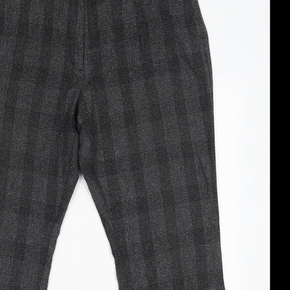 Womens UK Size 36 in Marks and Spencer Regular Fit  Grey Trousers