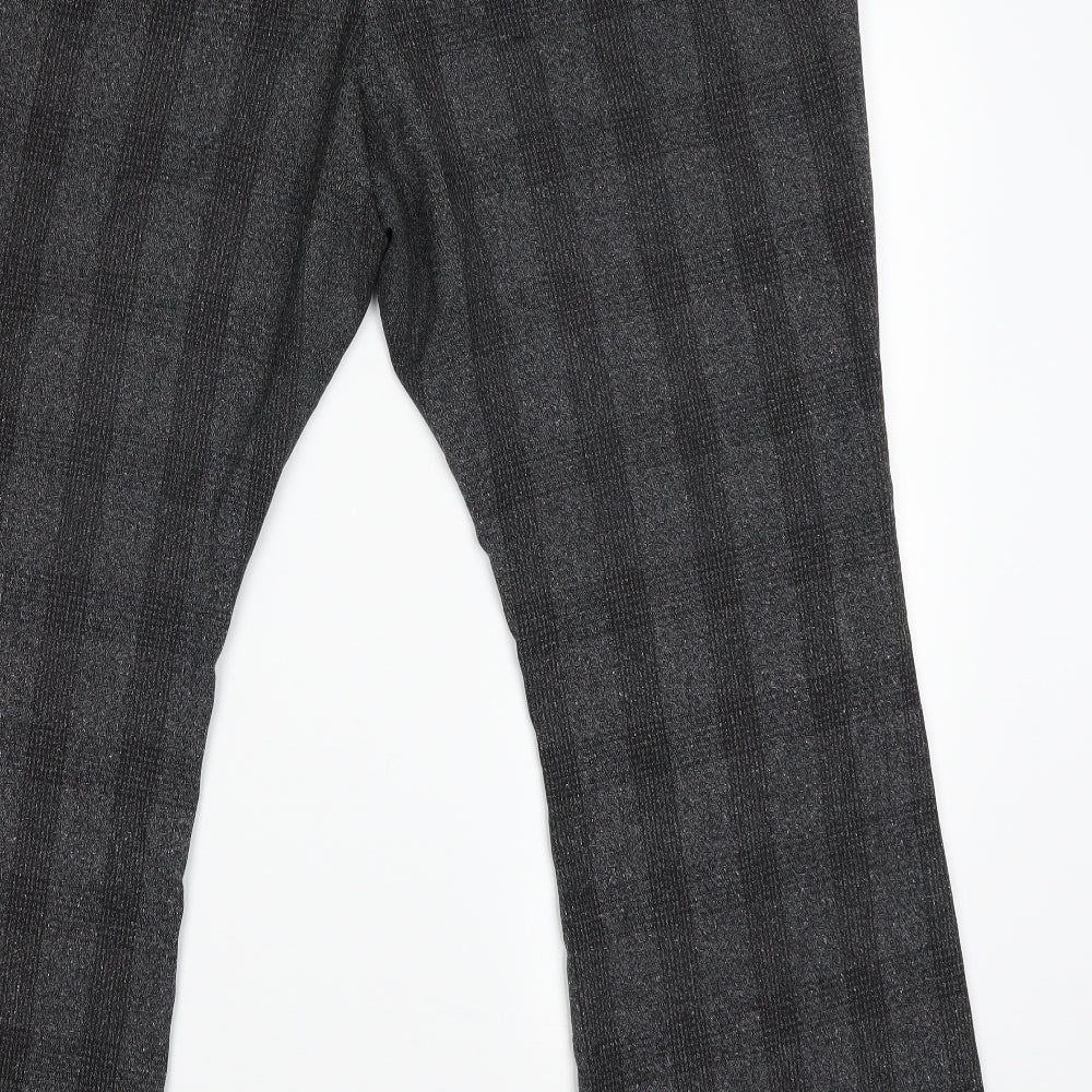 Womens UK Size 36 in Marks and Spencer Regular Fit  Grey Trousers