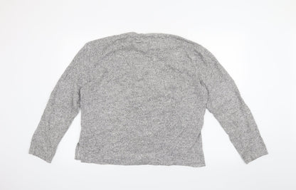 H&M Womens Grey   Pullover Jumper Size L