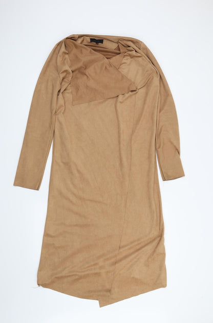 Julie Womens Brown   Jacket Coat Size 10