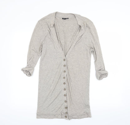 Topshop Womens Beige   Cardigan Jumper Size 8