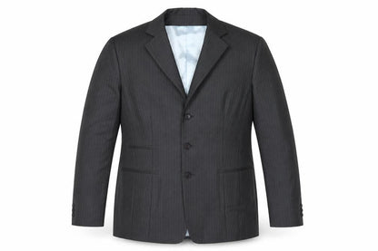 Mens UK Size 46 Preworn Regular Grey Suit Jacket