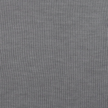 Next Womens Grey  Knit Pullover Jumper Size M  - oversized