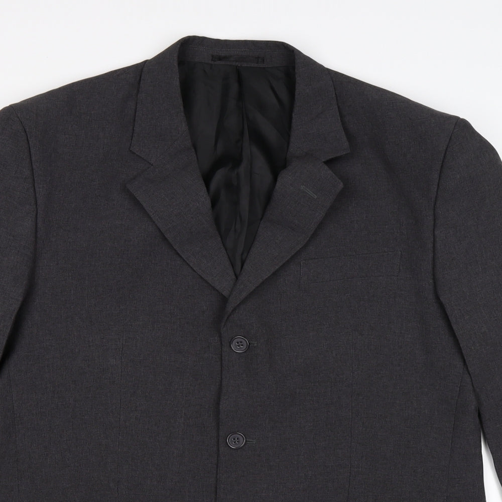 F&F Mens Grey   Jacket Suit Jacket Size 42
