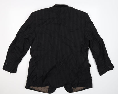 Mens UK Size 44 Marks and Spencer Regular Black Suit Jacket