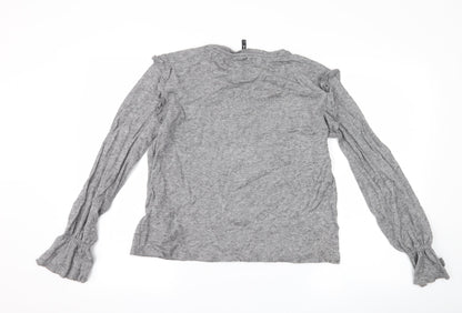 Stradivarius Womens Grey   Pullover Jumper Size L