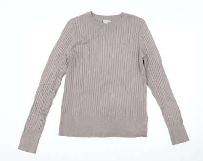 H&M Womens Grey   Pullover Jumper Size M