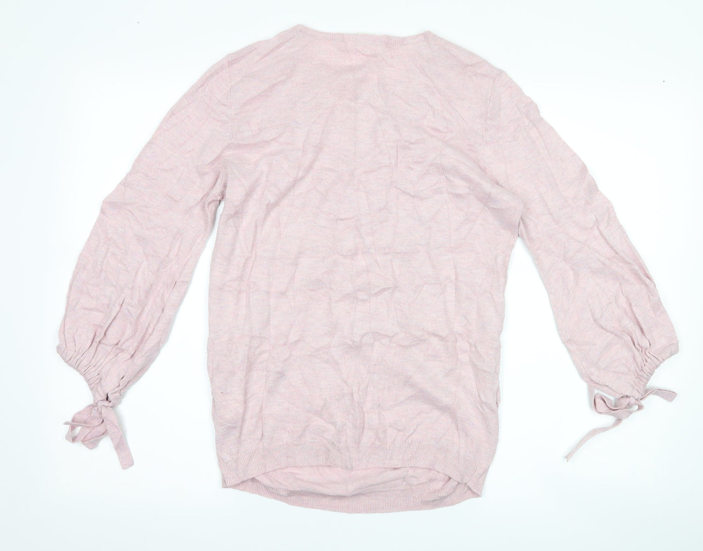 H&M Womens Pink   Pullover Jumper Size M