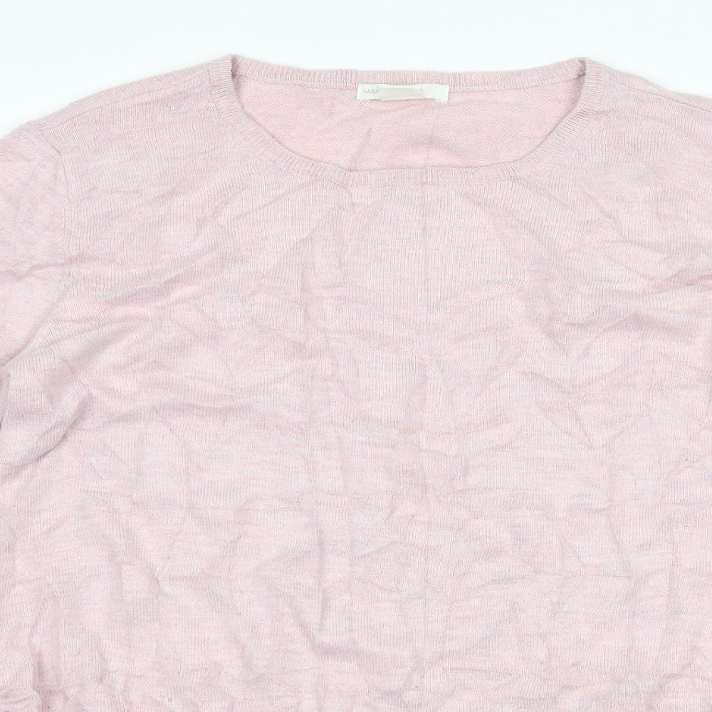 H&M Womens Pink   Pullover Jumper Size M