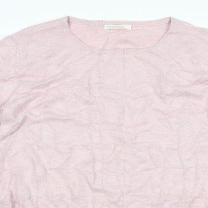 H&M Womens Pink   Pullover Jumper Size M