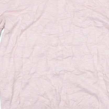 H&M Womens Pink   Pullover Jumper Size M