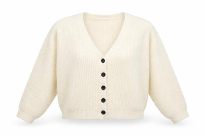 miss pap Womens Ivory   Cardigan Jumper Size L