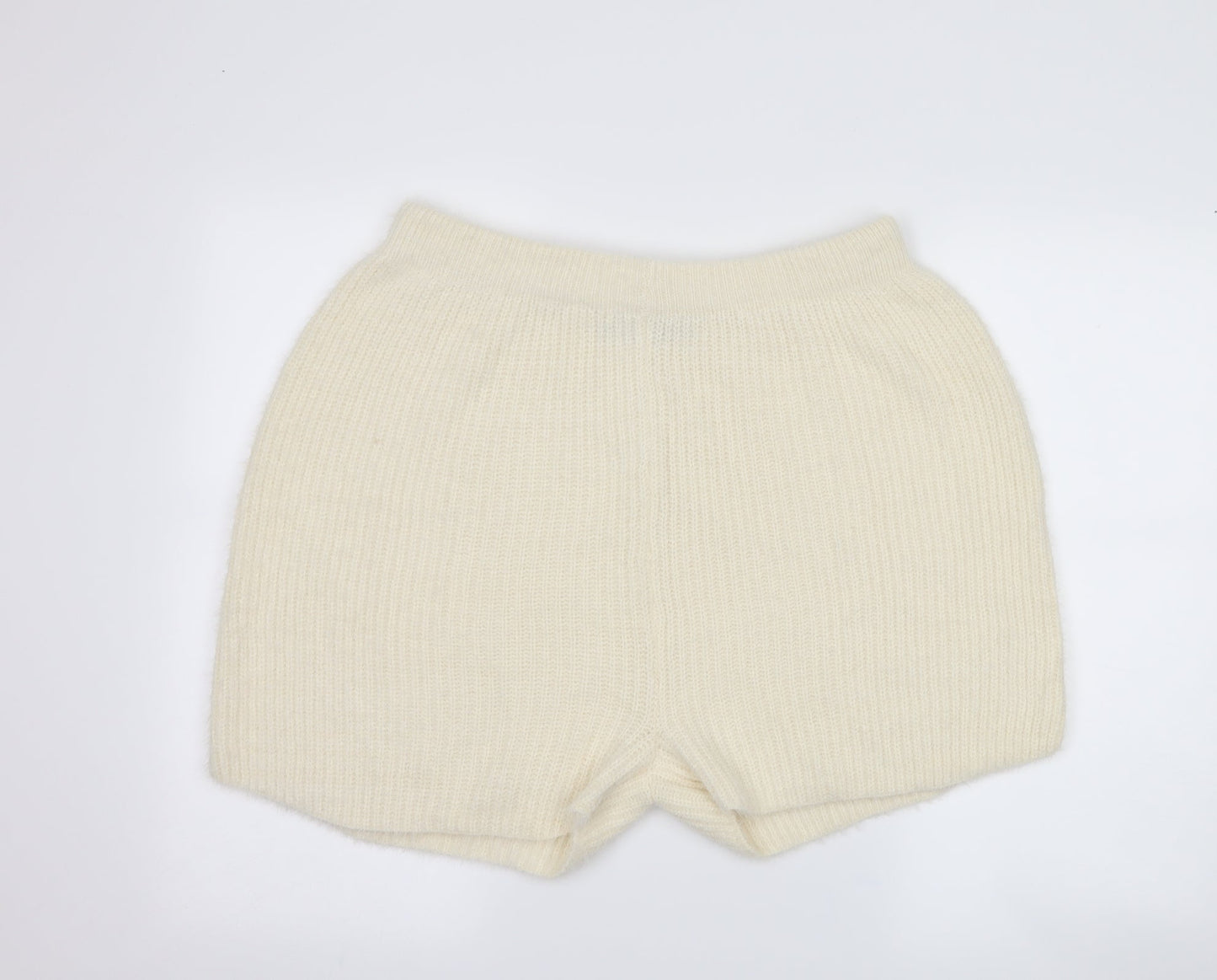 miss pap Womens Ivory   Hot Pants Shorts Size L - loungewear