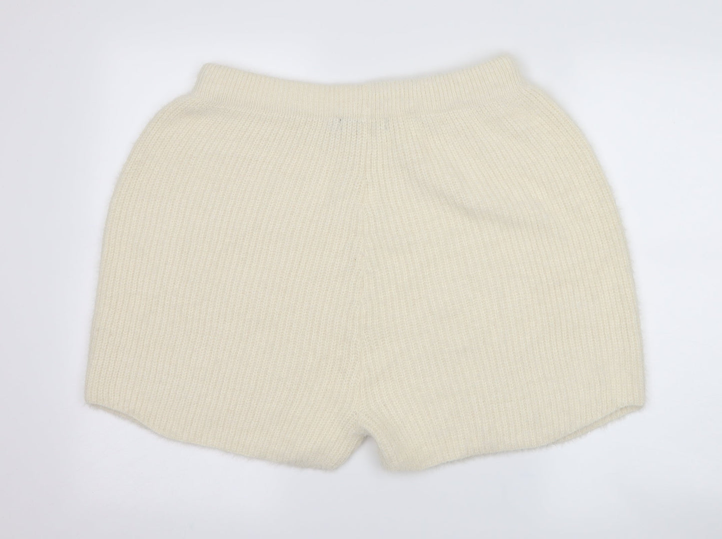 miss pap Womens Ivory   Hot Pants Shorts Size L - loungewear