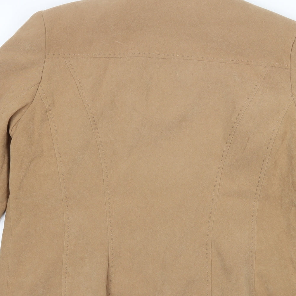 Womens UK Size 10 EWM Brown Jacket