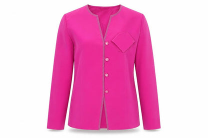 Hermann Lange Womens Pink   Jacket  Size 10