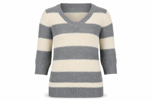 Oasis Womens Grey  Knit Pullover Jumper Size XS