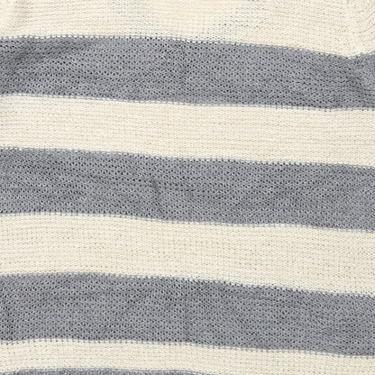 Oasis Womens Grey  Knit Pullover Jumper Size XS