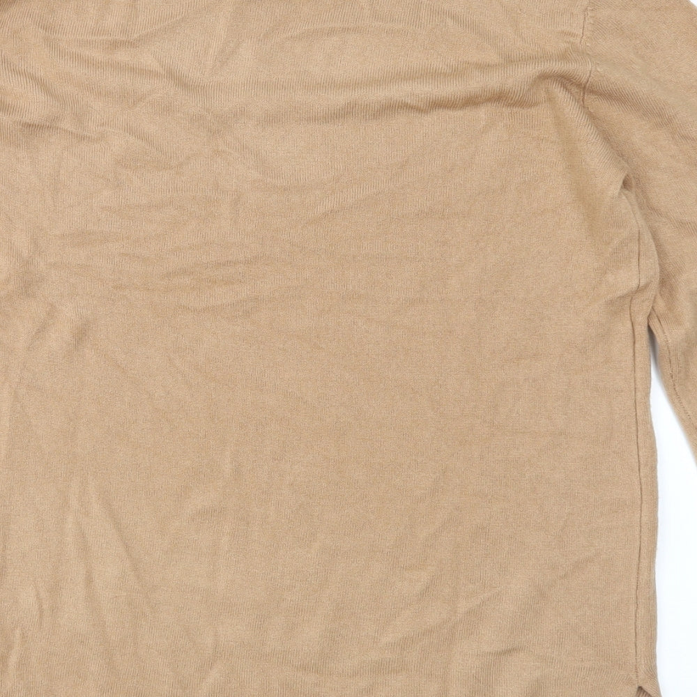 Primark Womens Brown  Knit Pullover Jumper Size M