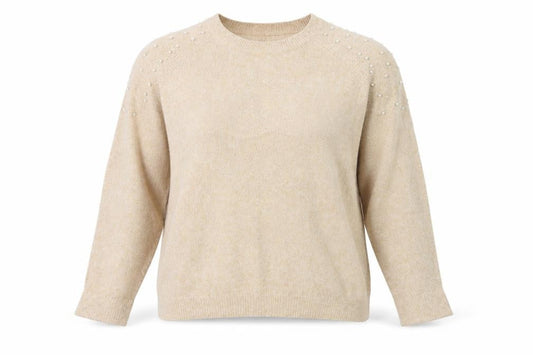 Intuition Womens Brown  Knit Pullover Jumper Size 12