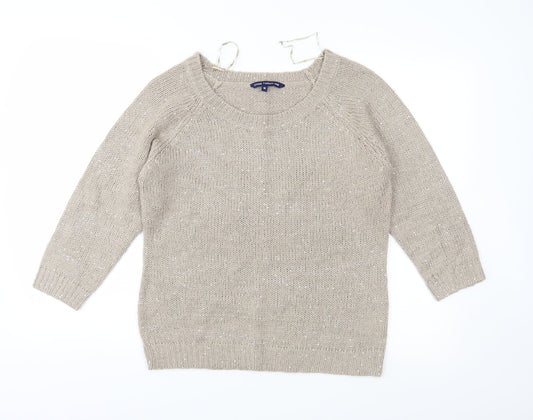 Store Twenty One Womens Brown  Knit Pullover Jumper Size M