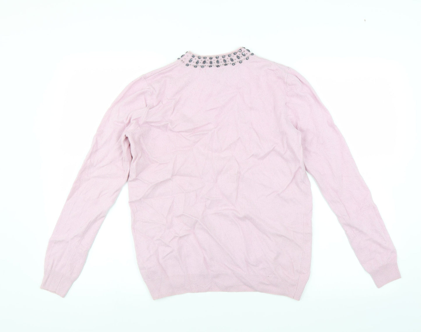 Belle Vere Womens Pink   Pullover Jumper Size XL