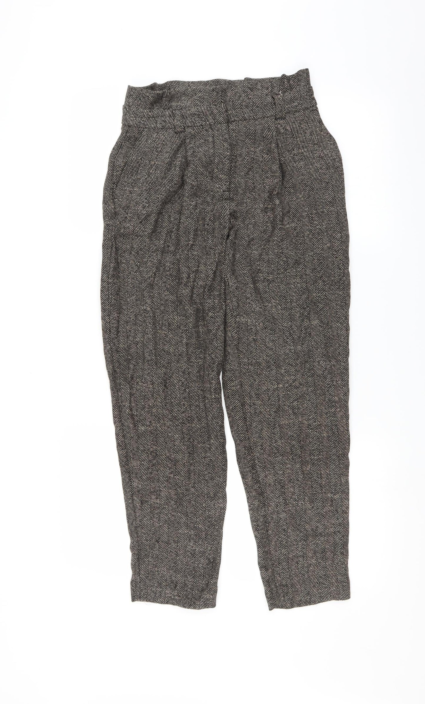 New Look Womens Brown   Trousers  Size 6 L26 in