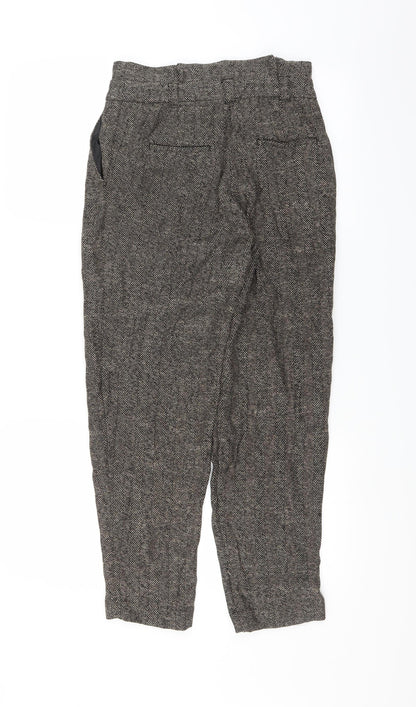 New Look Womens Brown   Trousers  Size 6 L26 in