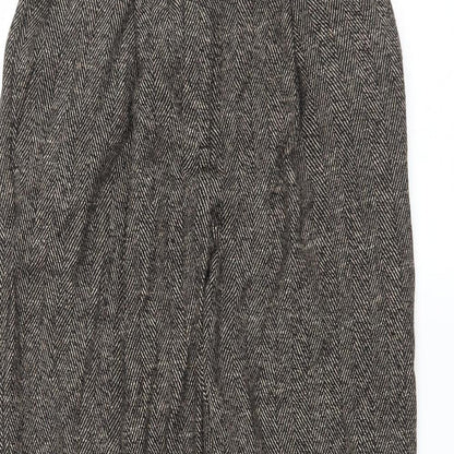 New Look Womens Brown   Trousers  Size 6 L26 in