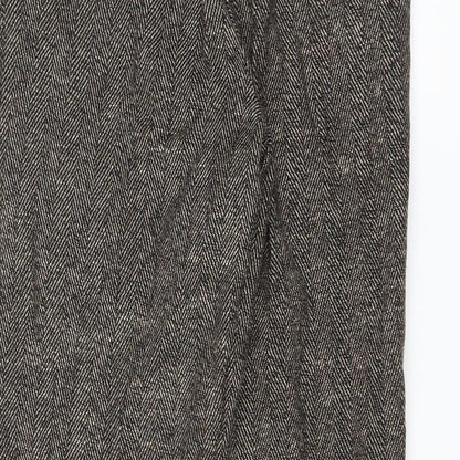 New Look Womens Brown   Trousers  Size 6 L26 in
