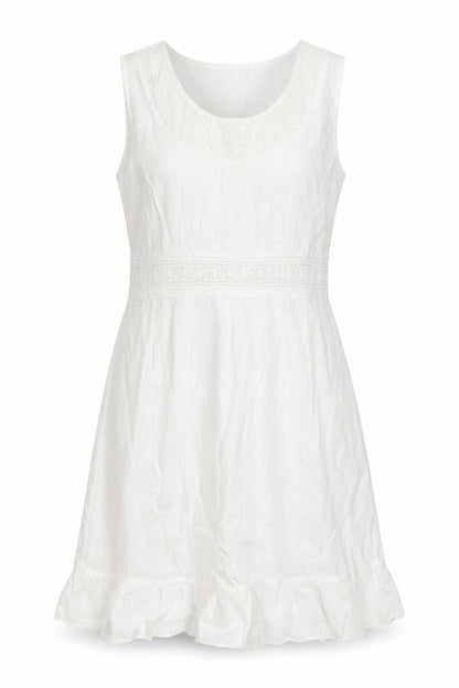 Preworn Womens White   Sheath  Size M