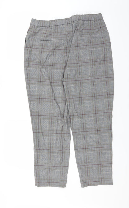 Womens UK Size 18 Marks and Spencer Regular Fit  Grey Trousers