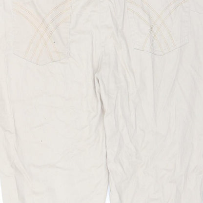 Soon Womens Beige   Cropped Trousers Size 20 L21 in