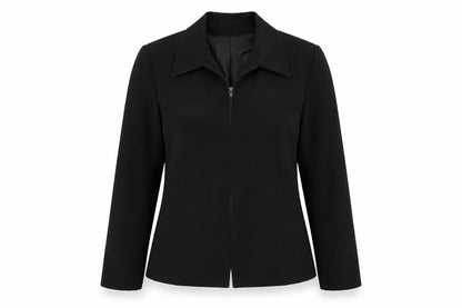 ECCO Womens Black   Jacket Suit Jacket Size 14